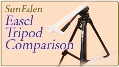 Sun Eden Plein Air Easel Tripod Comparison