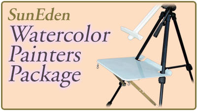 Sun Eden Plein Air Watercolor Painter's Package